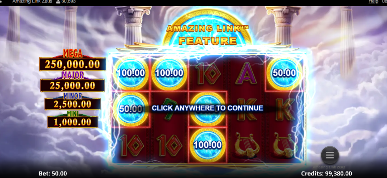 amazing-link-zeus-slot-bonus-feature